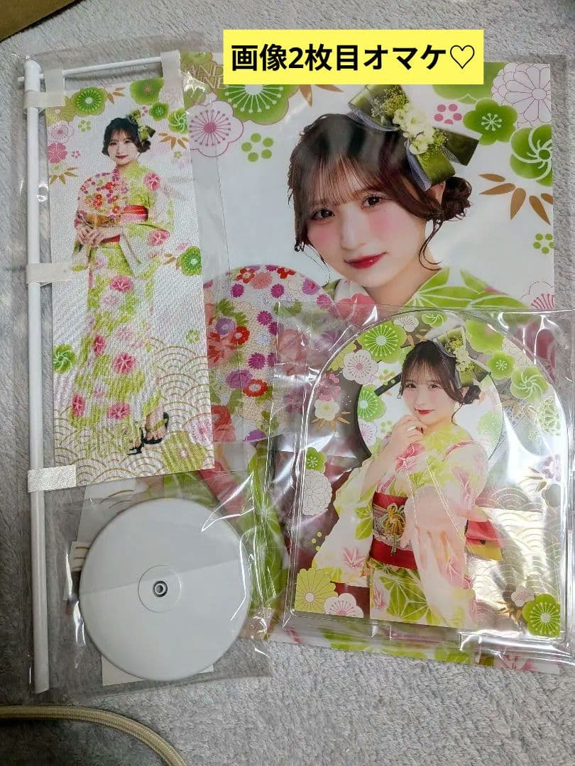 2/8迄オマケ付♡CandyTune小川奈々子 浴衣すきくじアクリルパネル