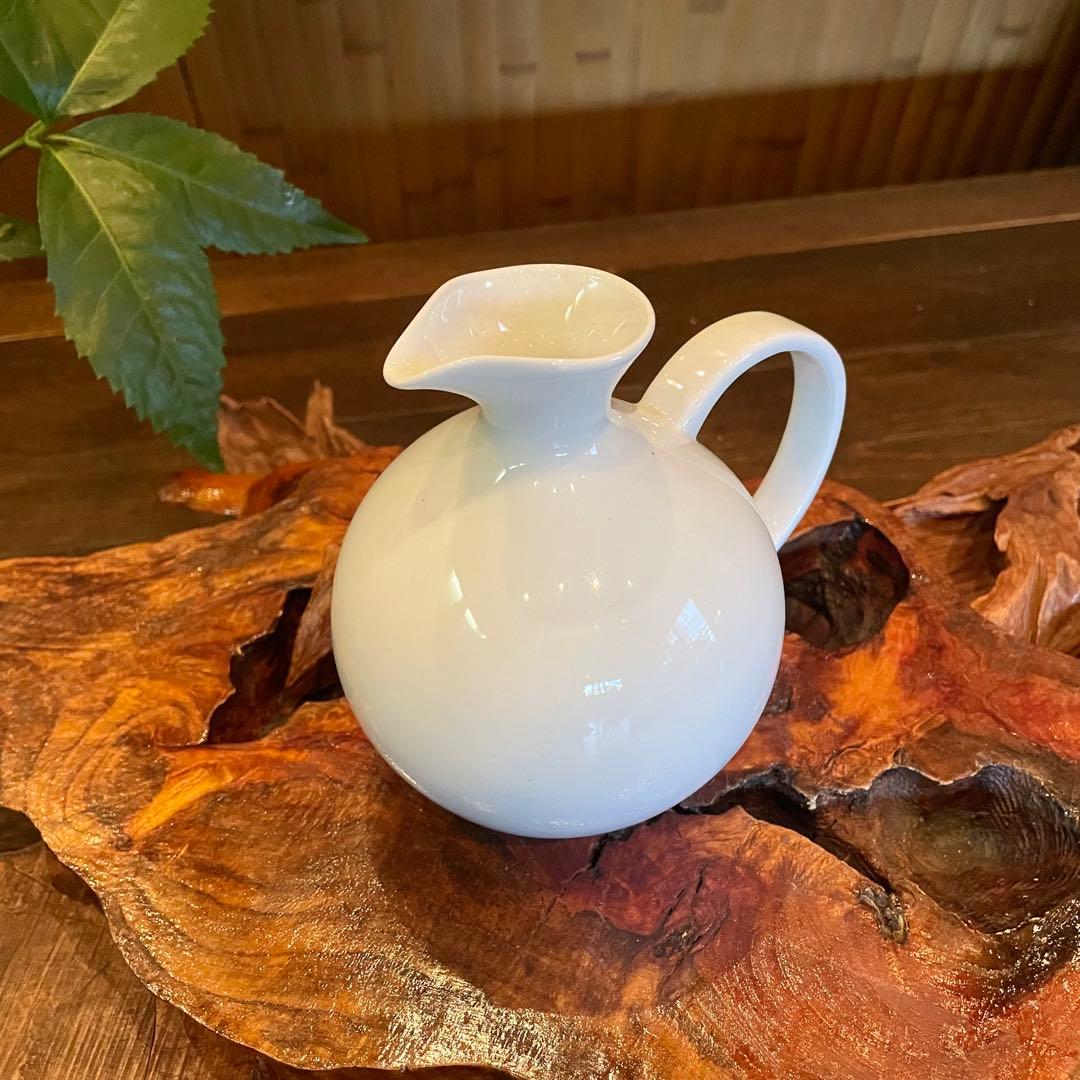 有田焼 白磁 水注★水差し 銚子 片口 ナチュラル 粋 レトロ 風雅 風流 徳利