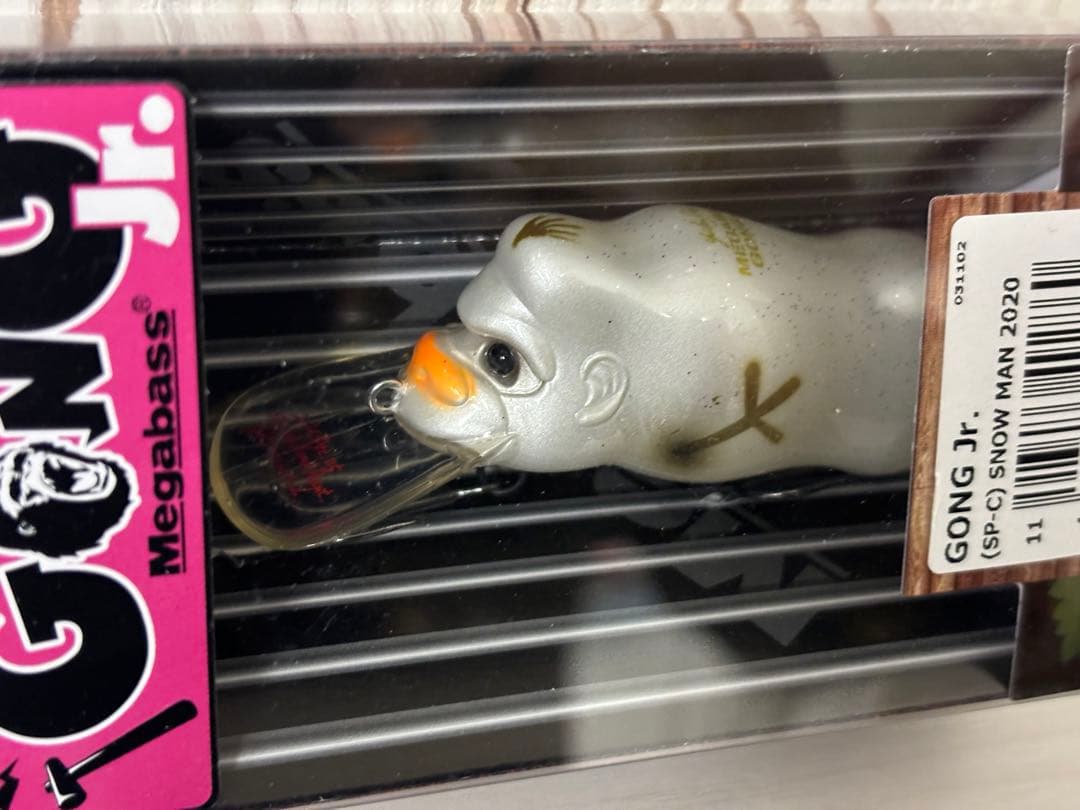 メガバス ゴングjr スノーマン2020 GONG jr