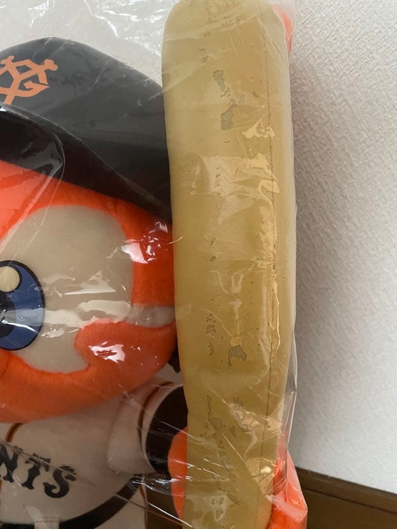 希少　お立ち台で使用されていた応援バットジャビット人形　1999年　おまけ付き