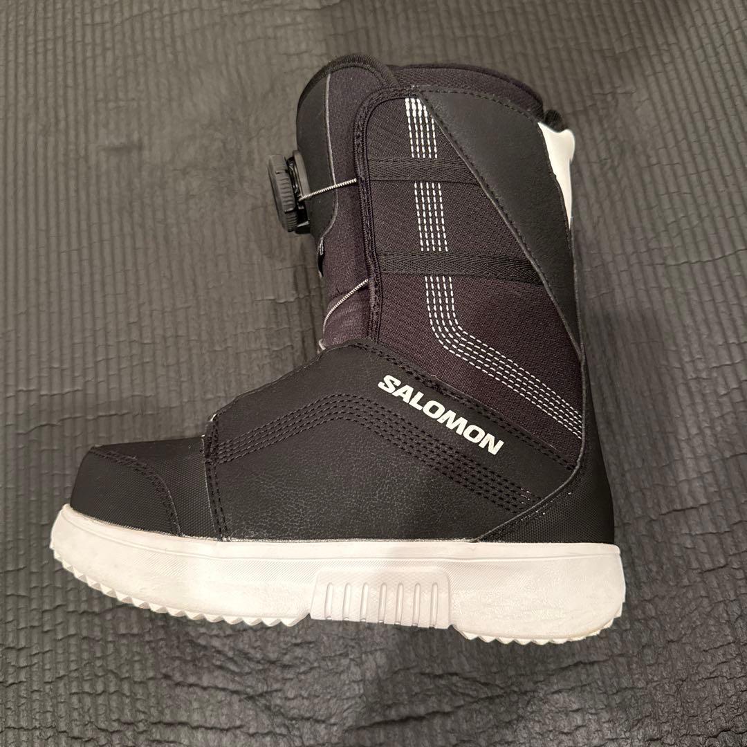Salomon 子ども用スノーボードブーツ ブラック