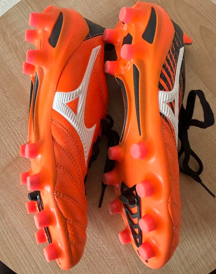 ミズノ モレリアネオ2 25.0cm オレンジ 2017秋冬モデル 限定カラー