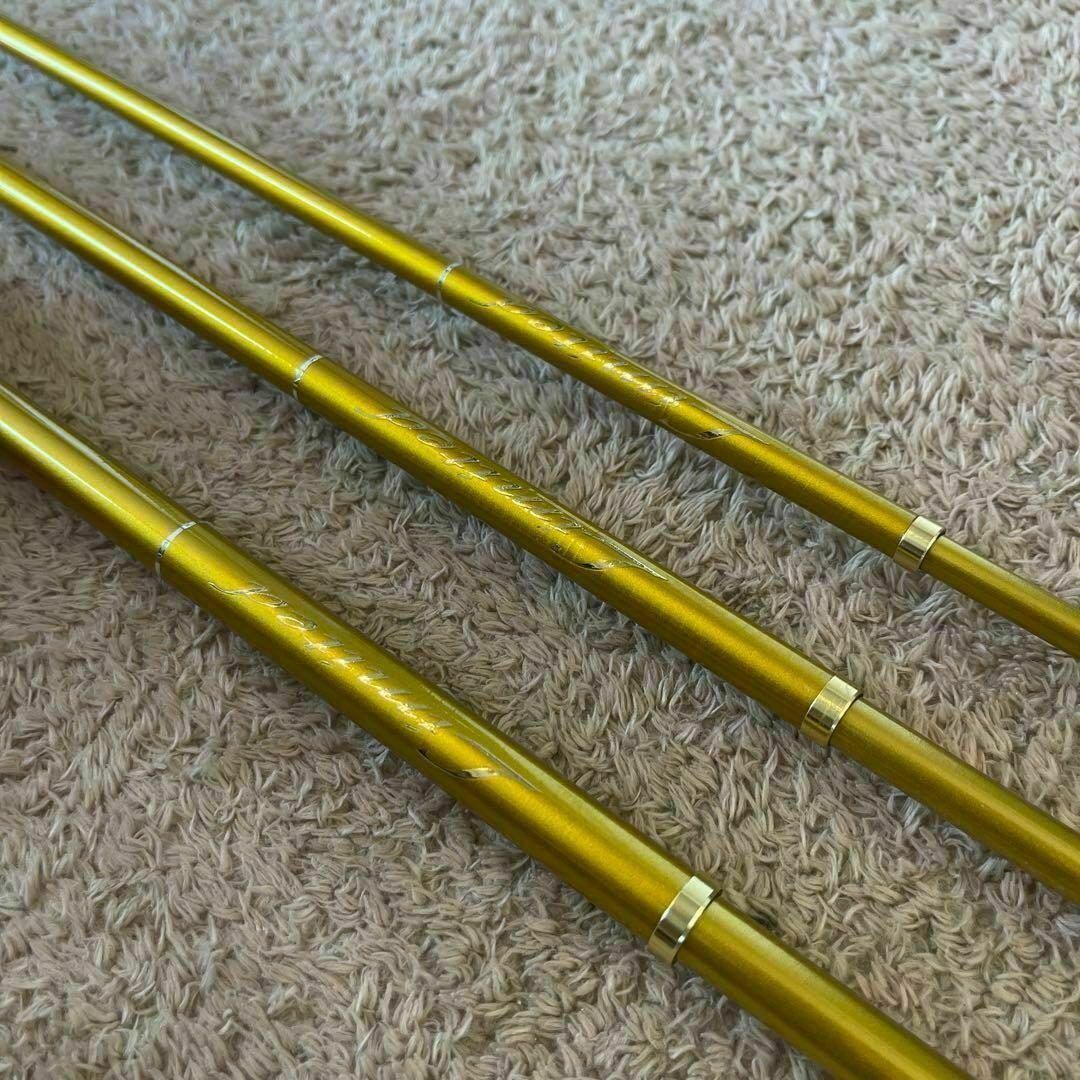 のべ竿　3本セット 4.5m 5.4m 6.3m カーボン15 18尺　21尺