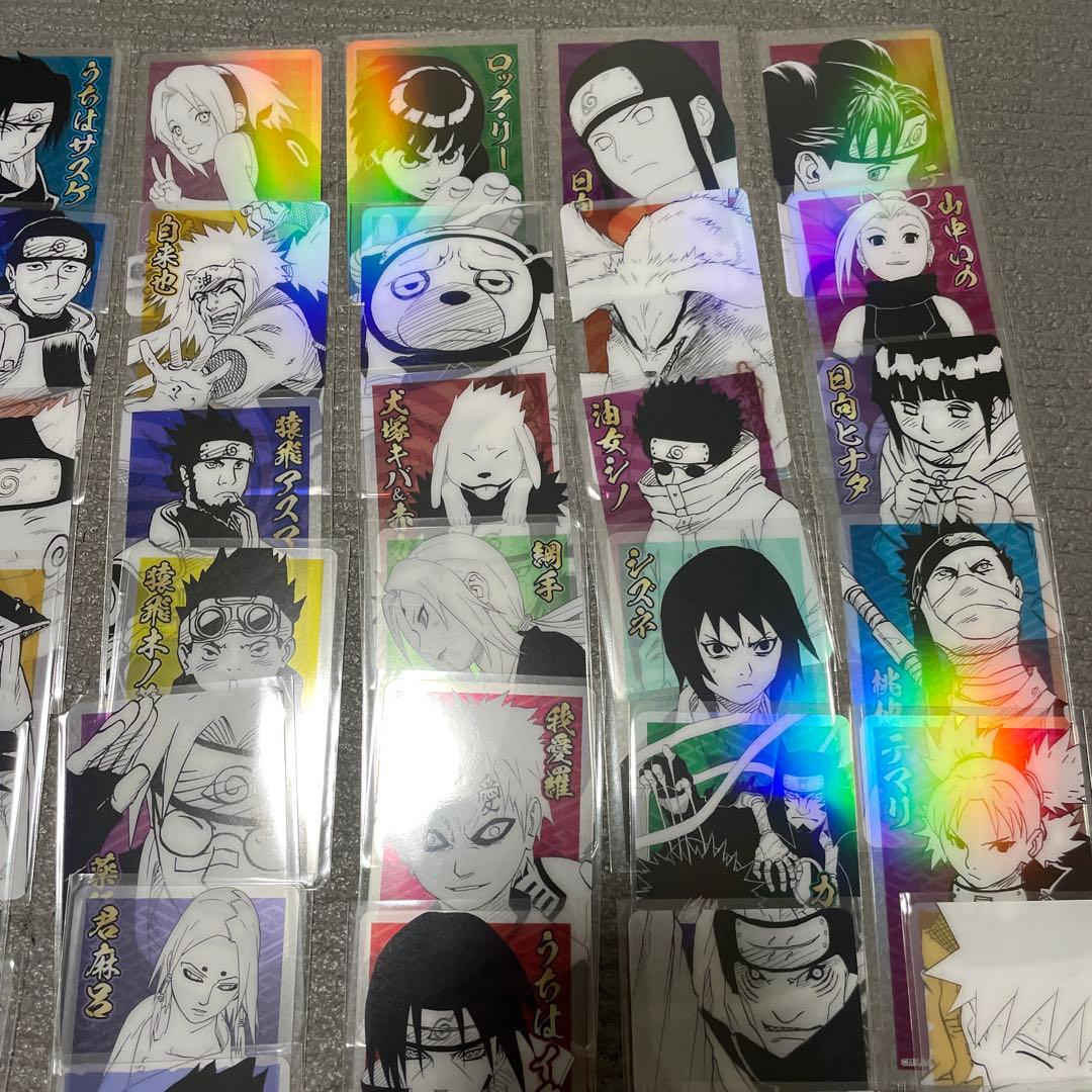 ナルト　ジャンプフェスタ　ホロクリアカード　セミコンプセット