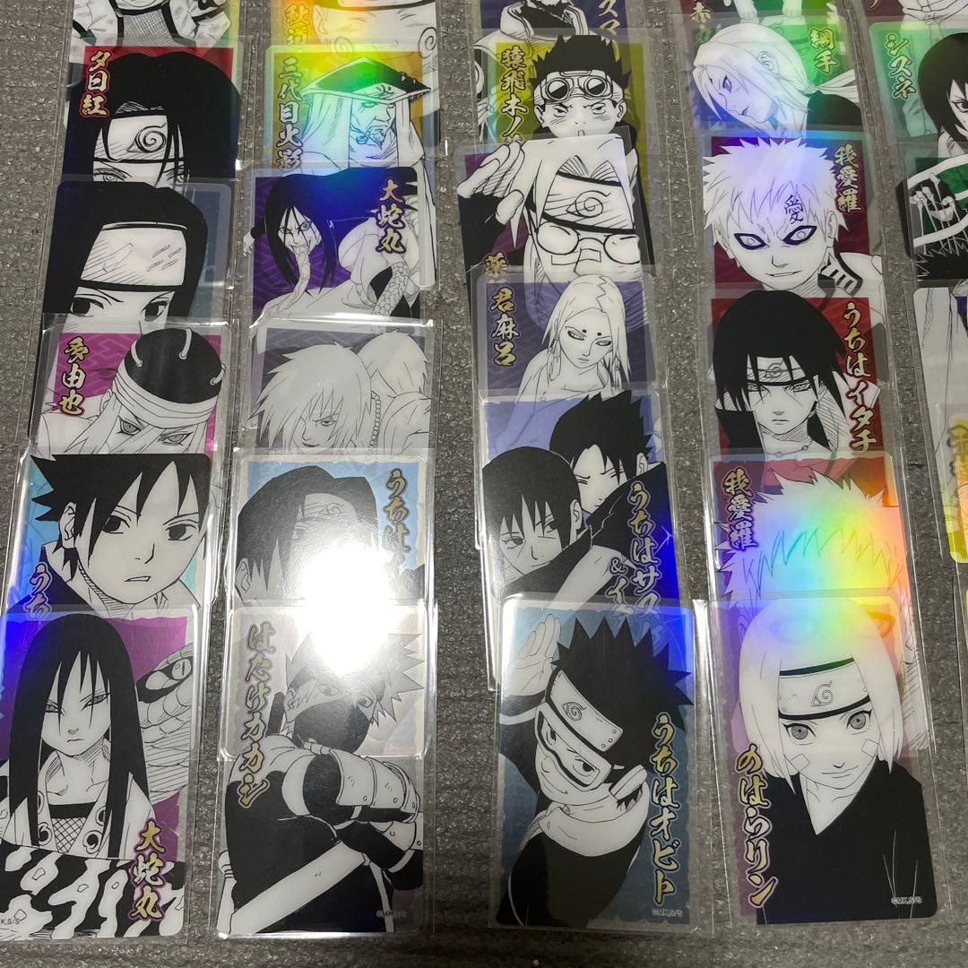 ナルト　ジャンプフェスタ　ホロクリアカード　セミコンプセット