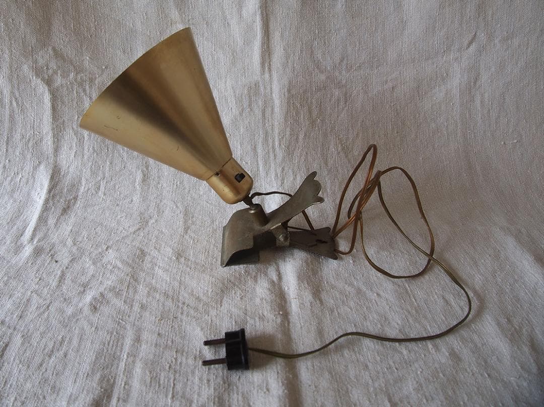 アルミクリップライト ミッドセンチュリー クリップライト ヴィンテージ/K396