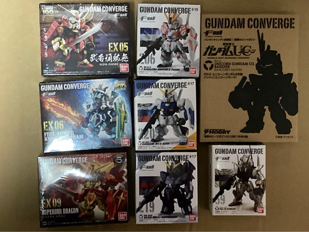 ガンダム　コンバージ　8種
