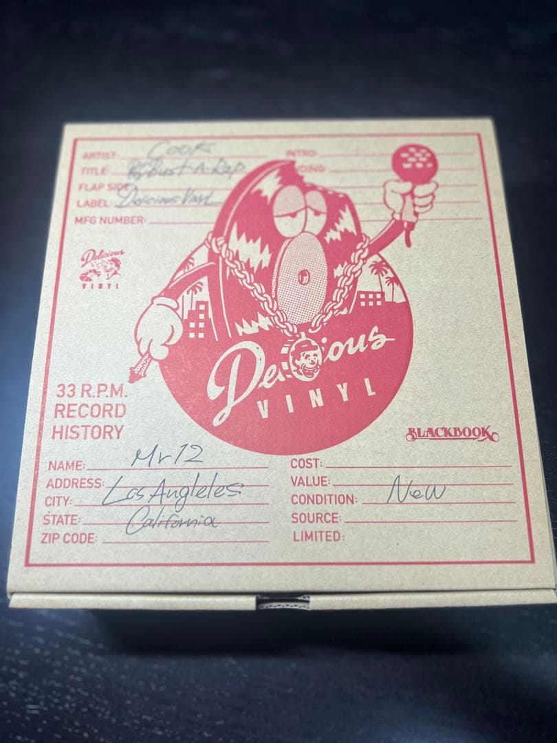 Delicious Vinyl Mr.12 COOK One ソフビ Cook