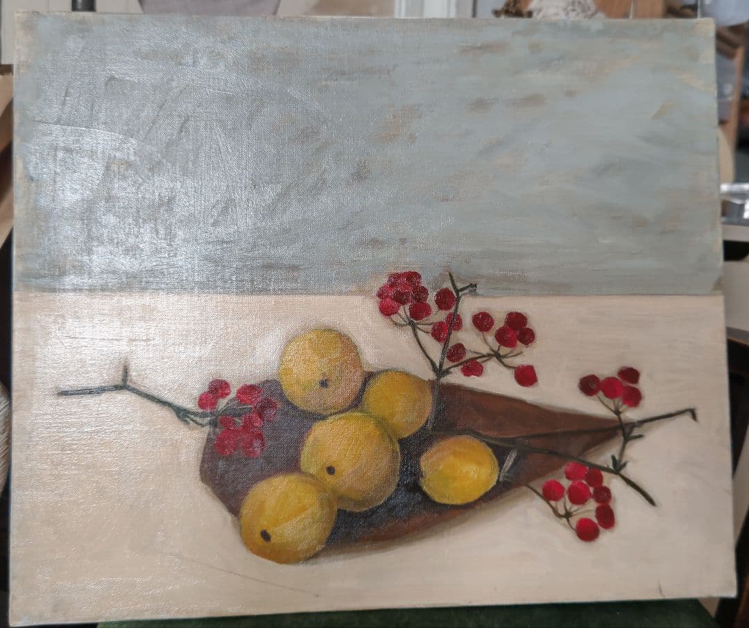 ヴィンテージ　油絵