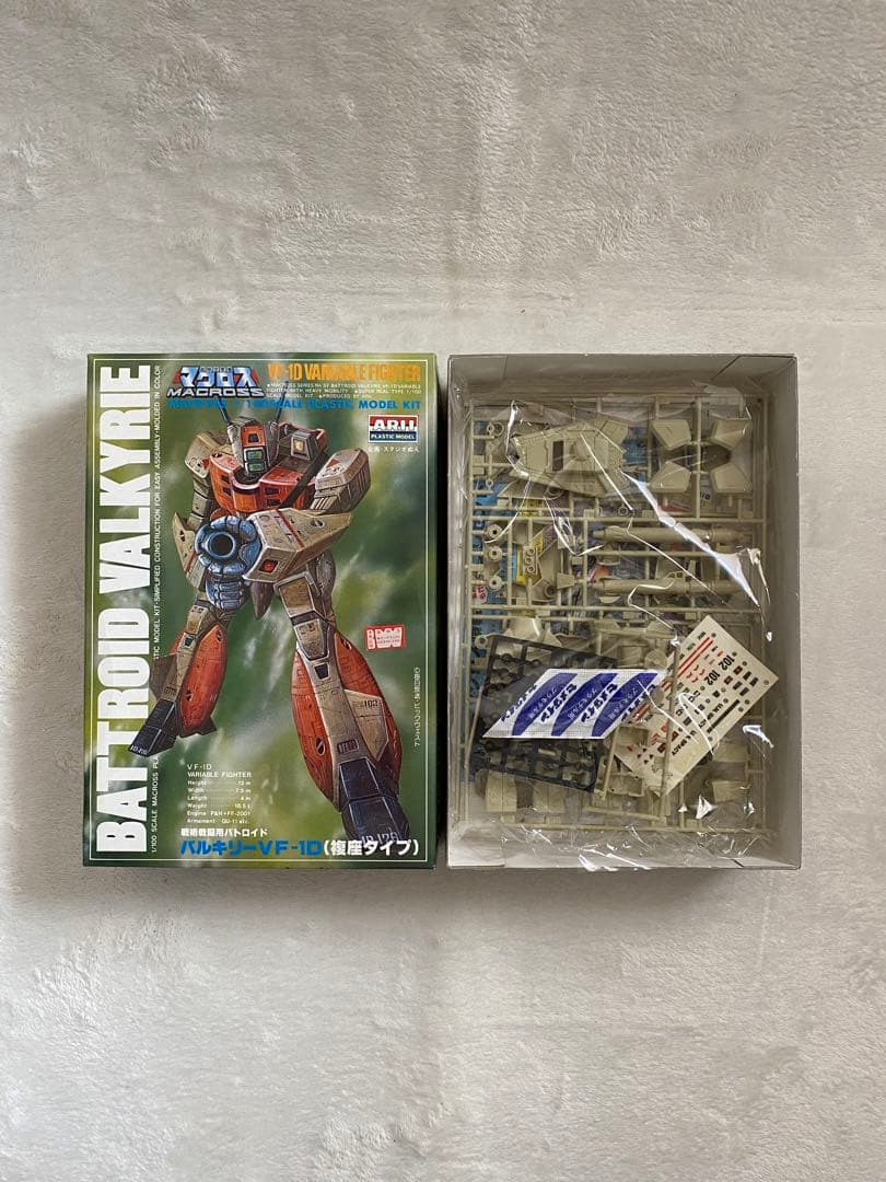 超時空要塞マクロス　④当時物プラモデル4点セット