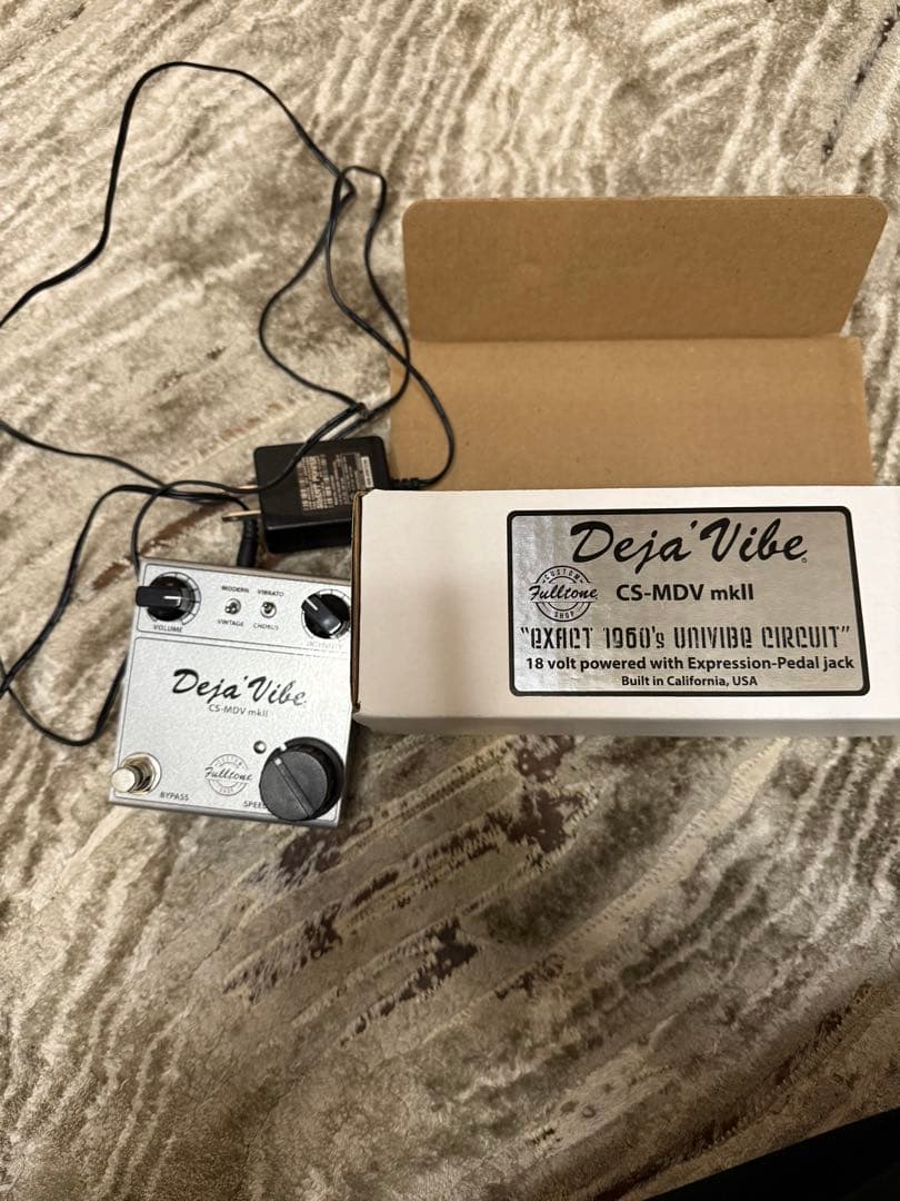 【美品】Fulltone Deja'Vibe CS-MDV mkII コーラス