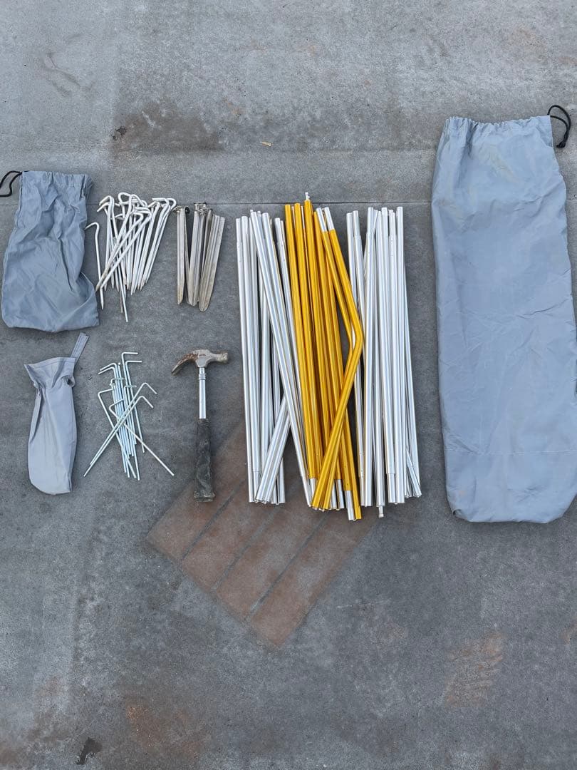 ユニフレーム REVOドーム5 テント&グランドシート&フロアマットセット