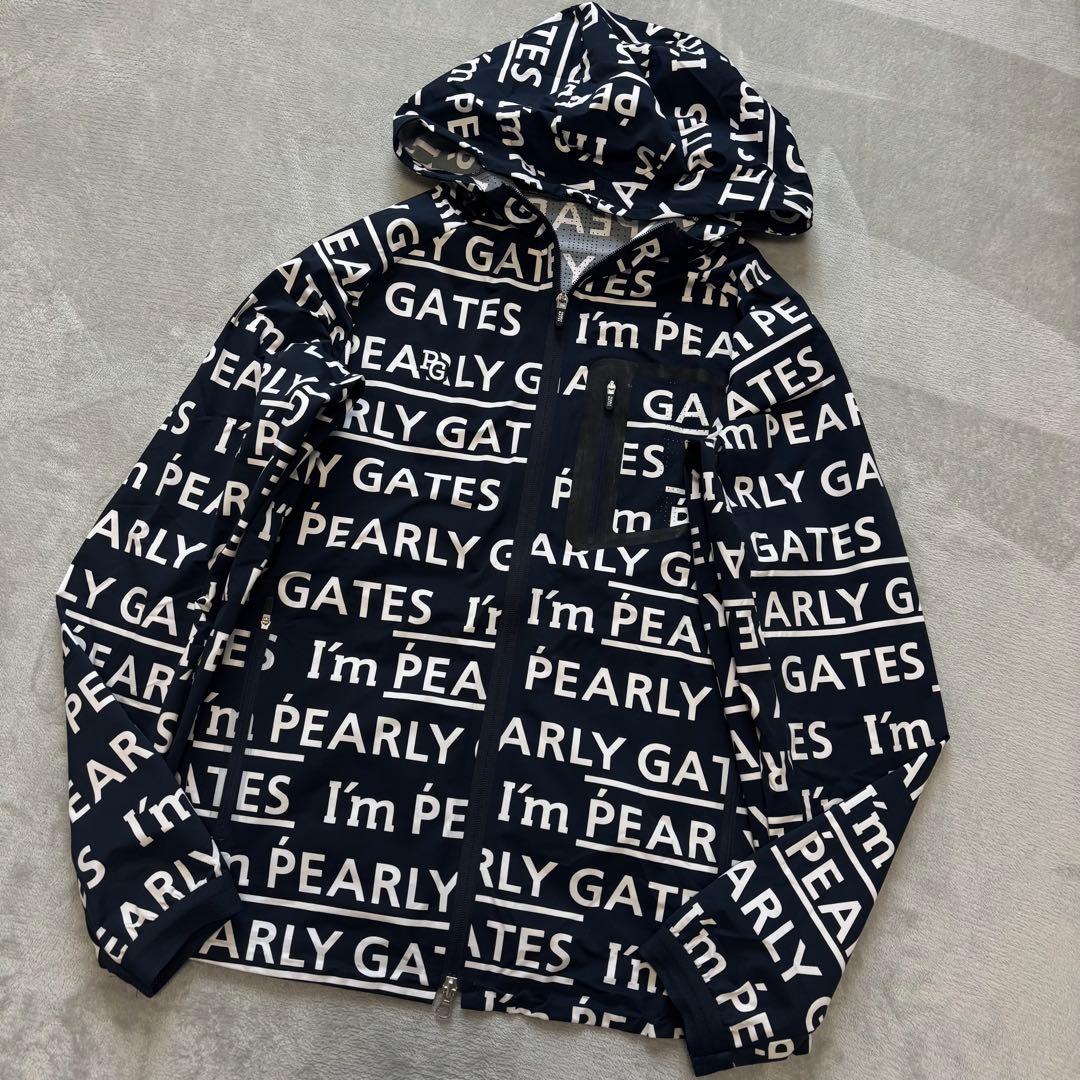 5サイズ✨PEARLY GATES ロゴ刺繍 パーカー 近年モデル ジャケット