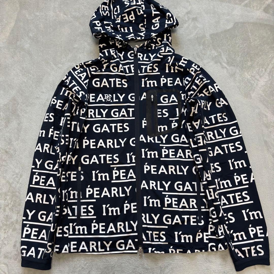5サイズ✨PEARLY GATES ロゴ刺繍 パーカー 近年モデル ジャケット