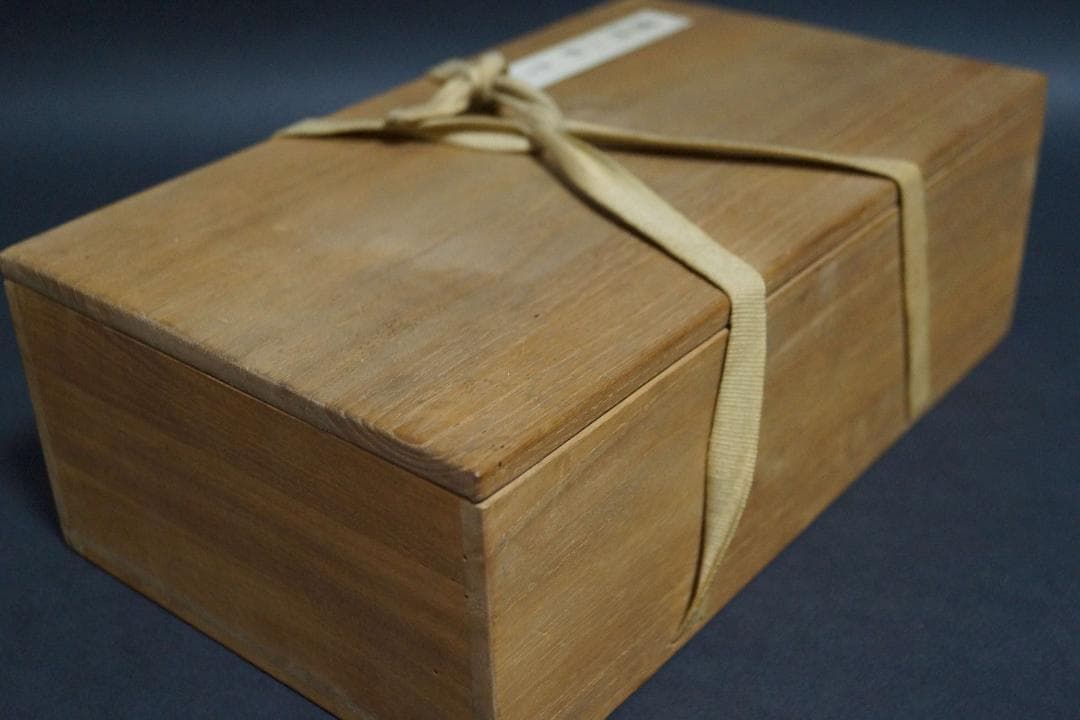 陶器製 玉眼 面 小面 魔除け 壁掛け 飾り物 二点セット 箱付