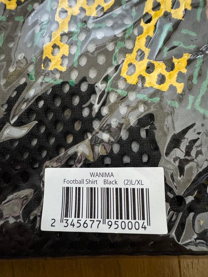 WANIMA フットボールシャツ ブラック L/XL ワンチャンフェス