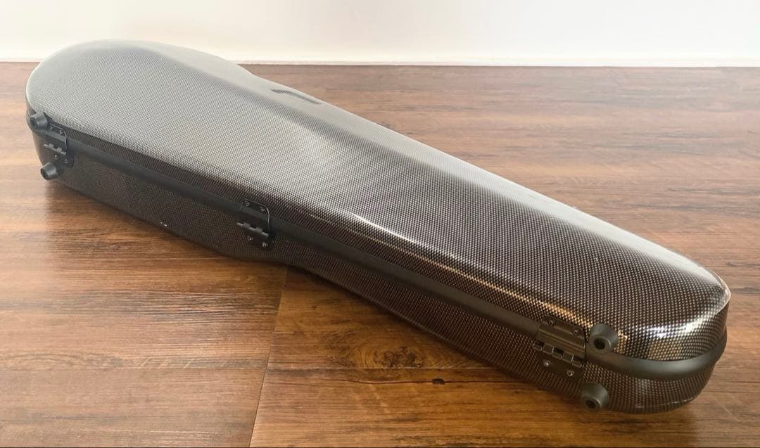 【値下げ！】KYLIESMAN バイオリンケース 4/4 カーボン製 付属品付き