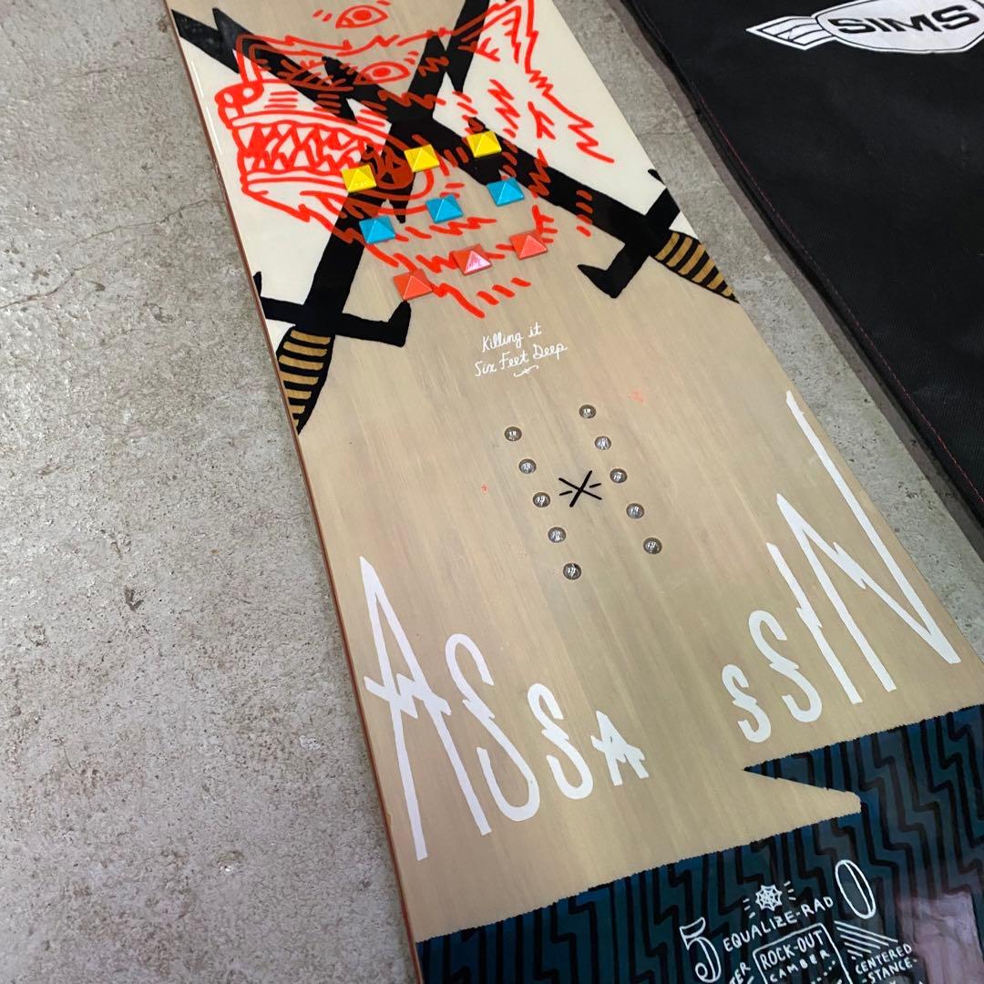 【美品】サロモン　Salomon Assassin 150cm スノーボード　板