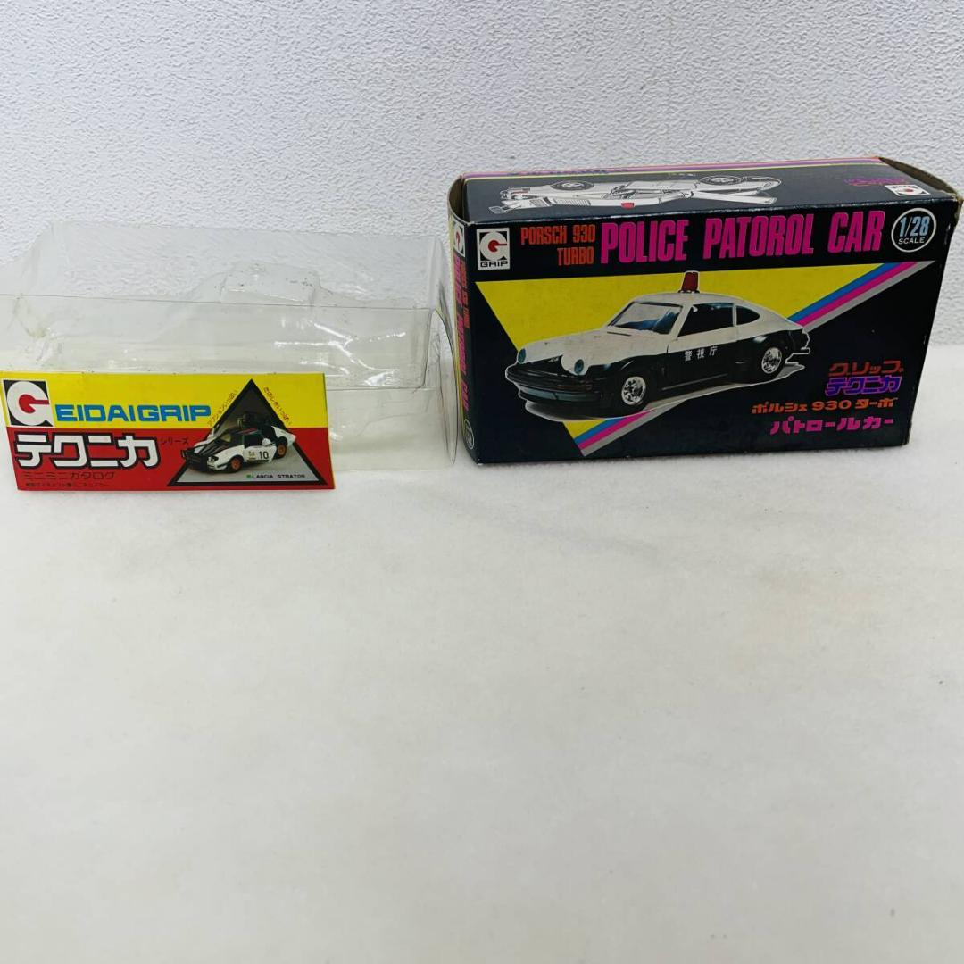 永大　グリップ　テクニカ　ポルシェ930ター ボ パトロールカー　箱　　X866
