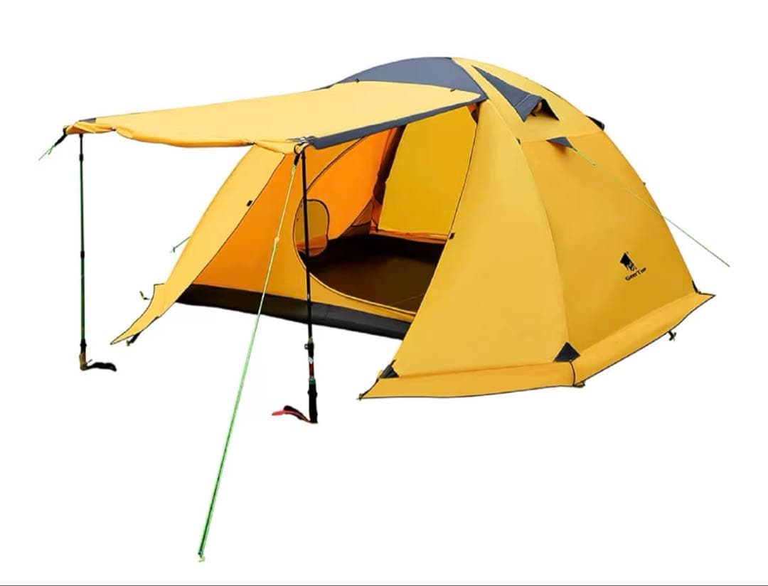 GeerTop 4~6人用テント　タープポール付き