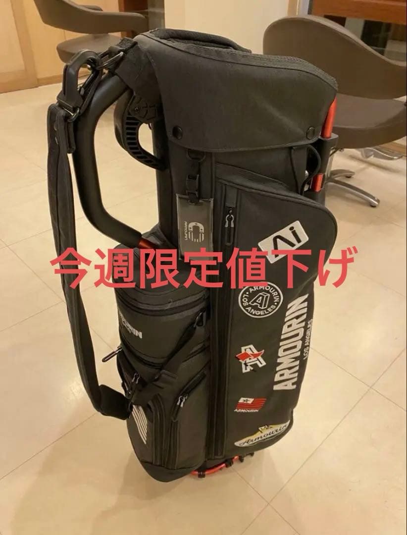 超美品アーマーインARMOURIN PRO MODEL8.5 キャディバッグ