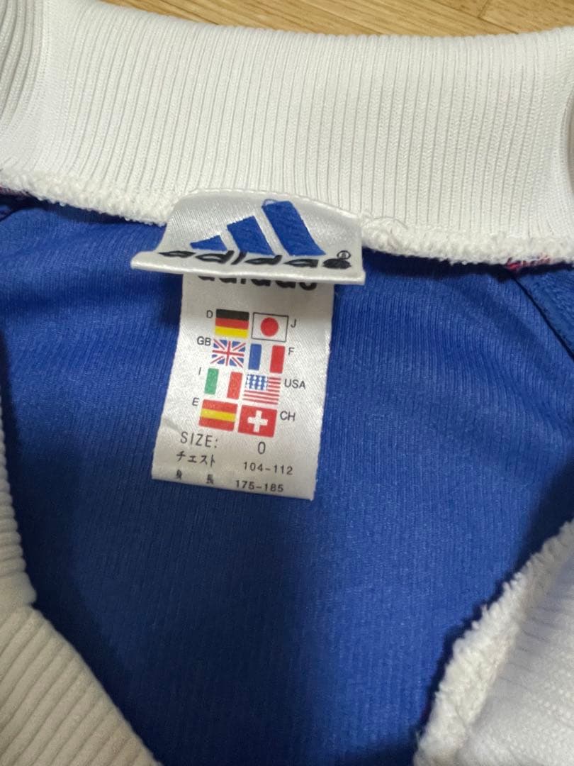 ジダン フランス ホーム ユニフォーム サッカー #10 Ｏサイズ