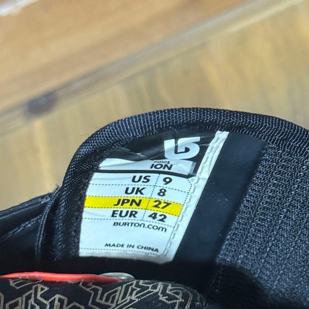 上級　Burton バートン アウトラスト スノーボードブーツ27cmアイオン