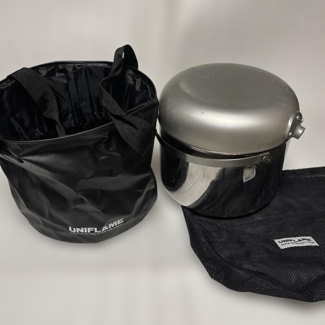 専用　UNIFLAME Fun5 DX クッカーセット ステンレス　ライスクッカ