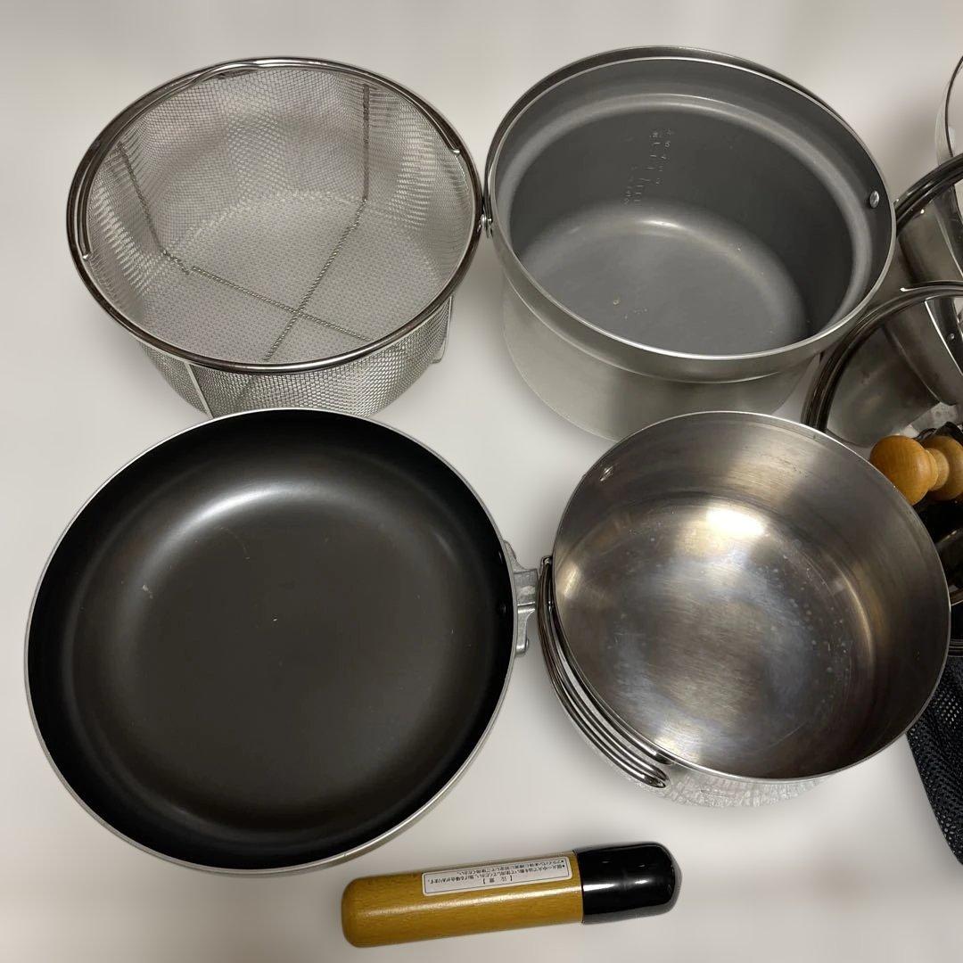 専用　UNIFLAME Fun5 DX クッカーセット ステンレス　ライスクッカ