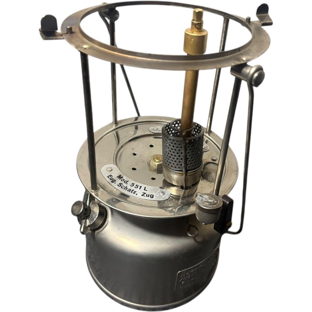 ★超美品の一点★HASAG 551L 軍用ランタン ケロシン スイス製 ハサグ