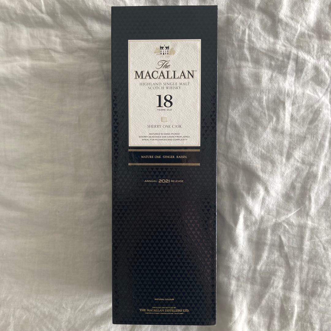 マッカラン18年　シェリーオーク　2021年