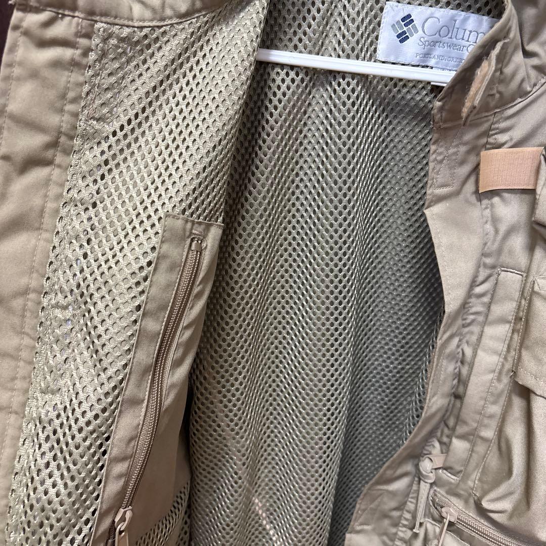 美品　コロンビア　フィッシングジャケット S