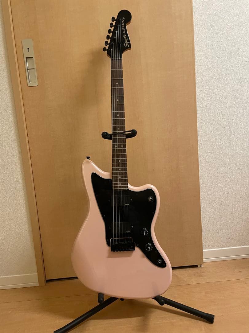 エレキギター ピンク ハムバッカー