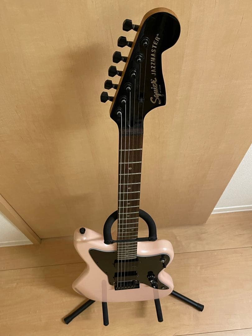 エレキギター ピンク ハムバッカー