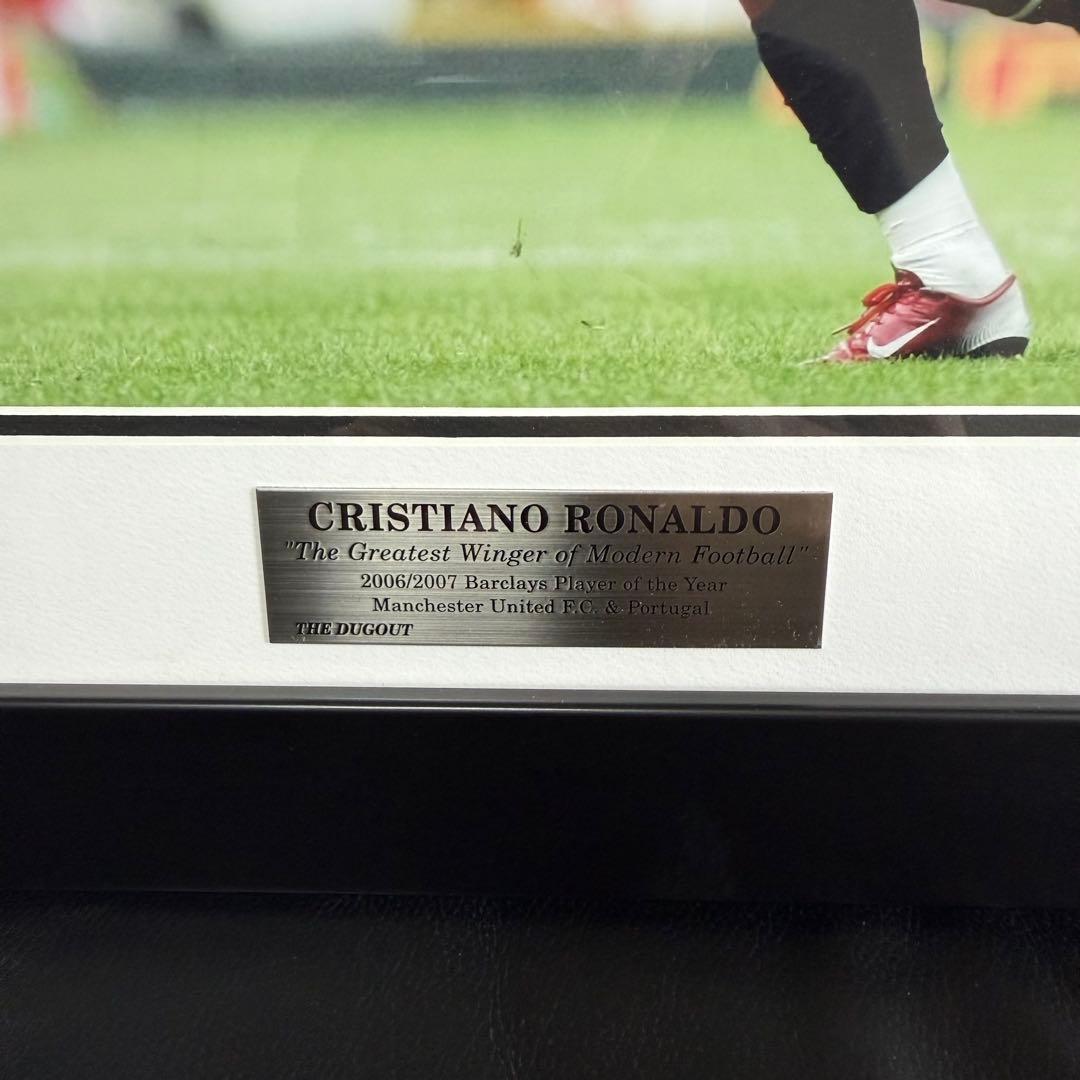 ロナウド　直筆サインフォト　2006年　マンチェスターユナイテッド　ザダグアウト