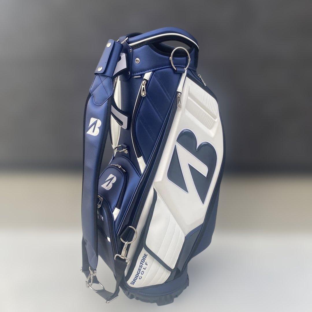 BRIDGESTONE GOLF キャディバッグ ブルー/ブラック