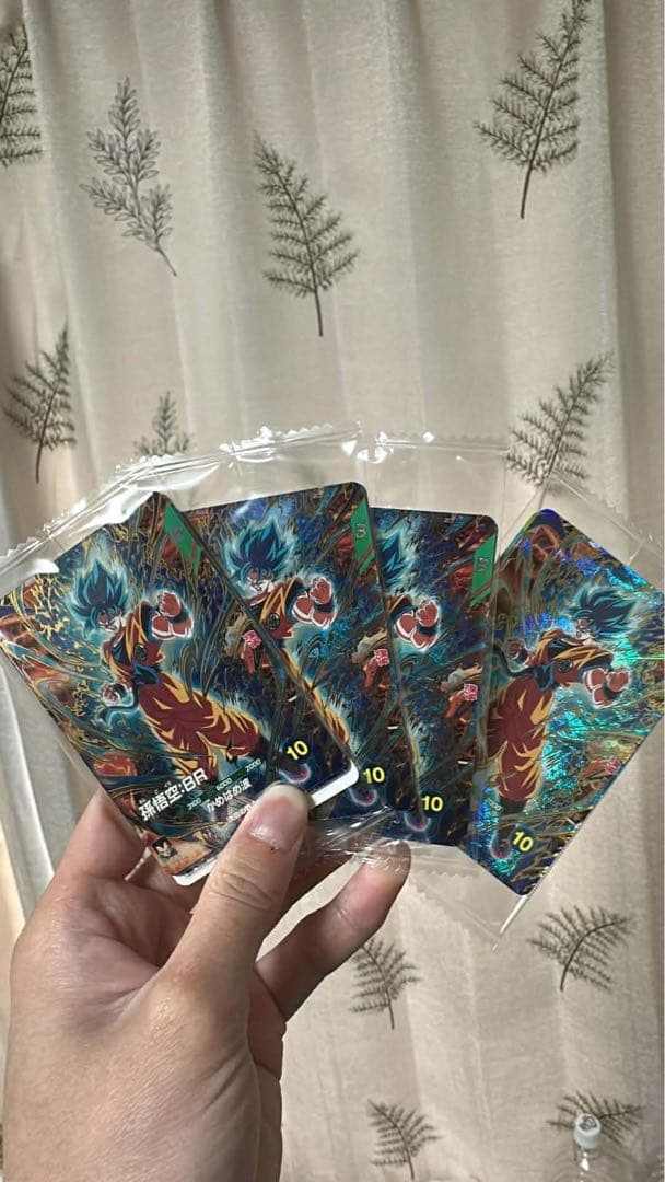 最強ジャンプ3月号 ドラゴンボール トレーディングカード 4セット