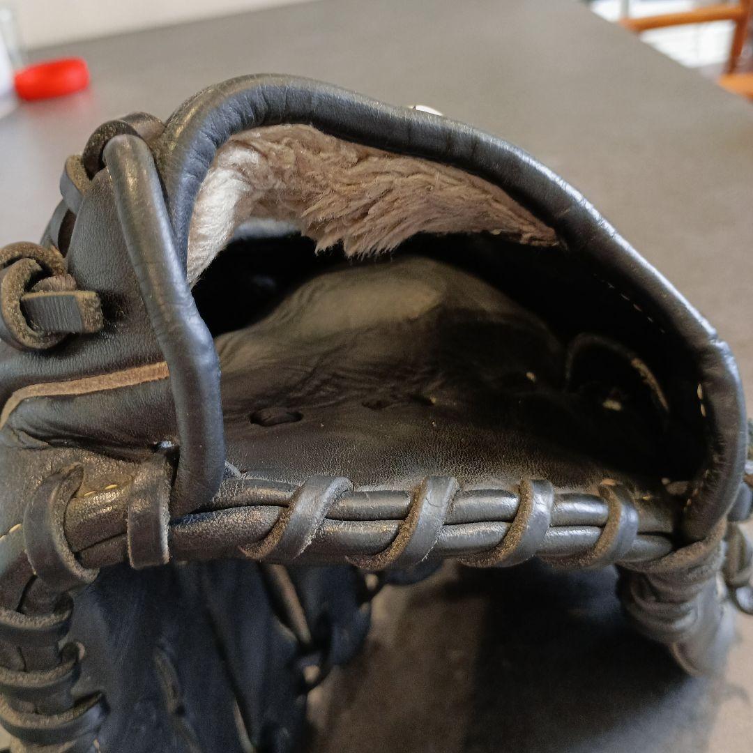 Mizuno グローバルエリート　軟式用グローブ ブラック　袋付