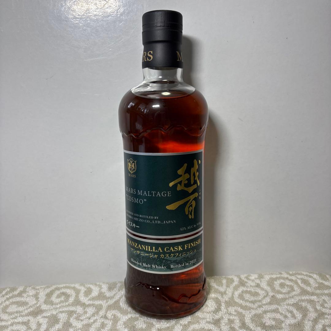 マルス 越百 （こすも）マンサニージャ 2021 700ml 42％