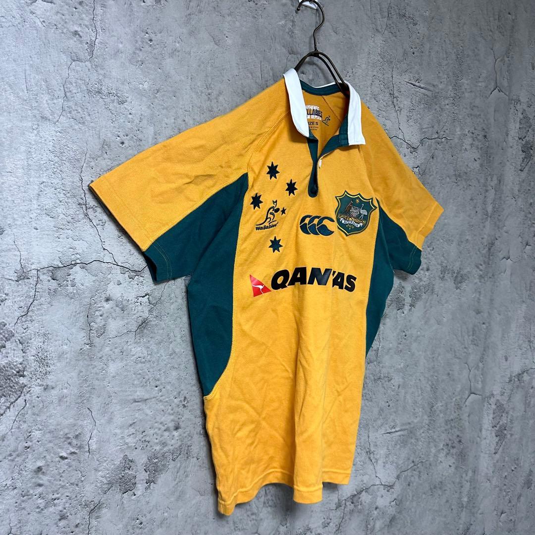 【超人気◎】canterbury　ラガーシャツ　オーストラリア代表　完売モデル◎