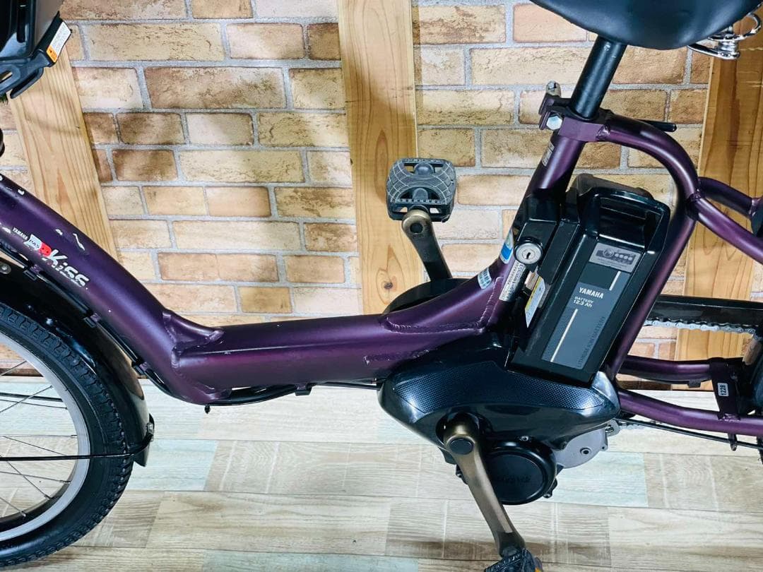 ヤマハ NO 1 ボルドー 大容量 子供乗せ電動アシスト自転車 H1228