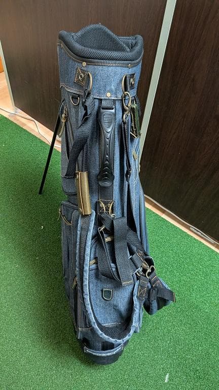 19golf デニムキャディバッグ　デニム素材　スタンドキャディバッグ