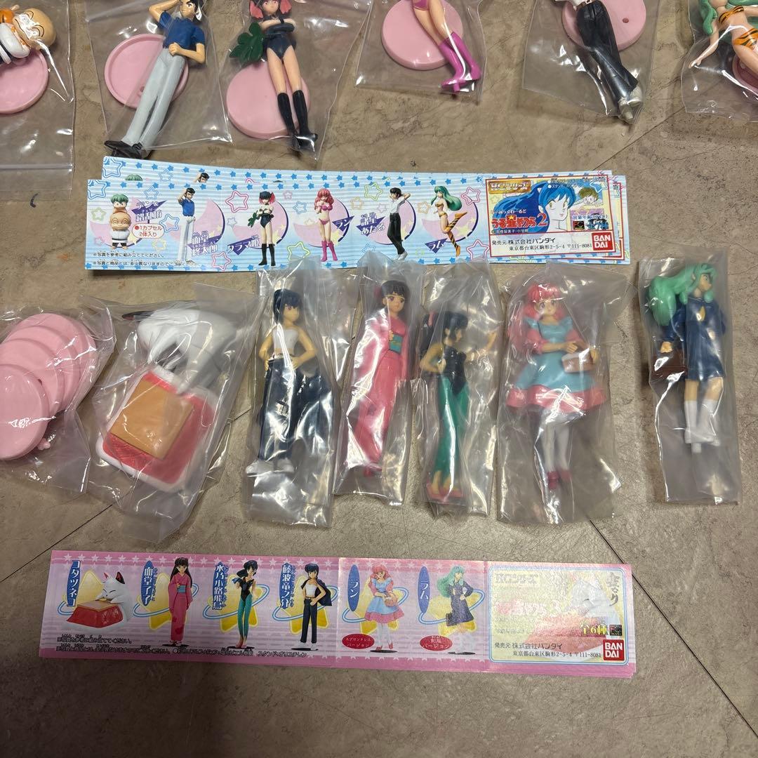 ガシャポンＨＧうる星やつら1.2.3コンプ　ミニブック付き