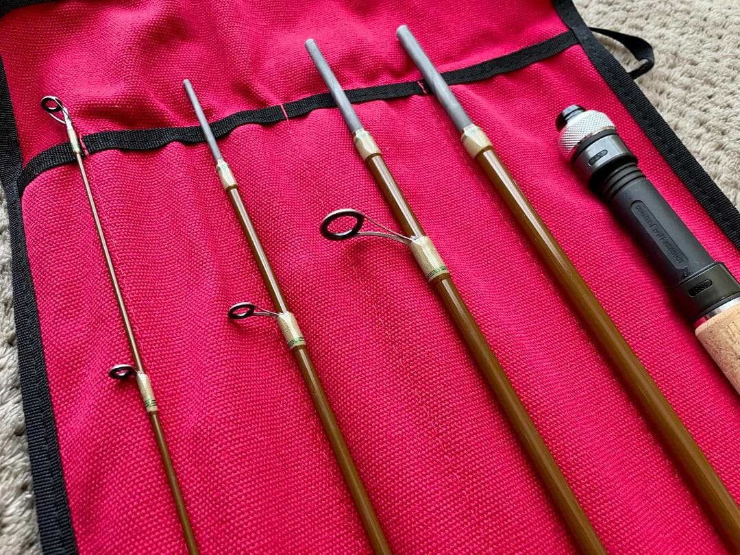 アブガルシア ズームサファリ 705ML 美品 モバイルロッド