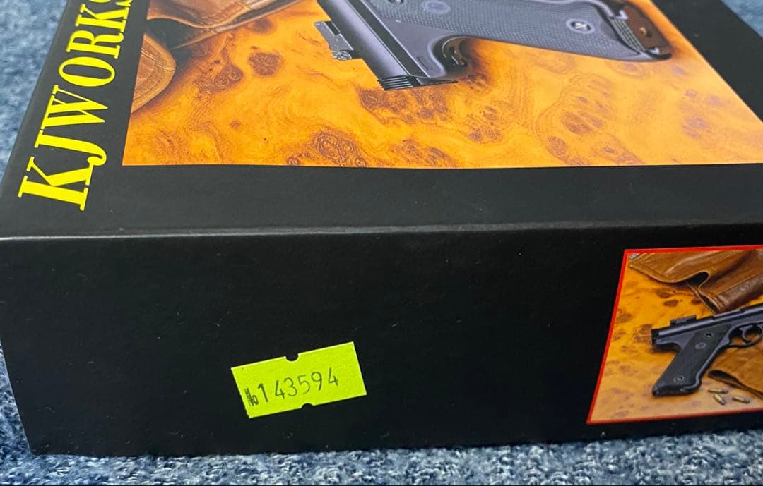 KJ WORKS スタームルガー Mk-1 ガスガン デッドストック新品！