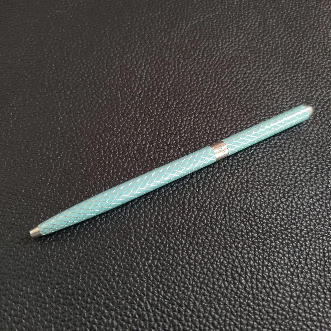 希少 ティファニー ボールペン ダイヤモンドテクスチャー SV925 銀製