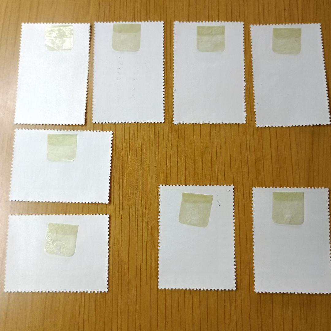 毛主席の長寿をたたえる　毛沢東 中国切手　 8種完　消印有り