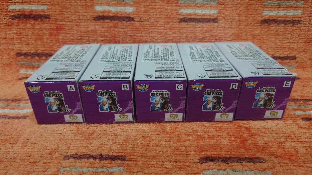 ワンピース ワーコレ ギア5 ニカ メタリック 5点セット 海外正規品