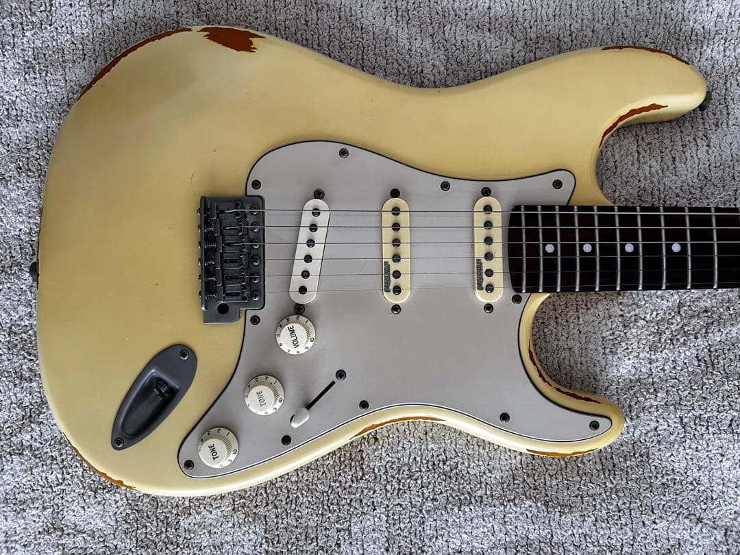 bubu様限定 ストラトキャスター レリック加工品Vintage ICON