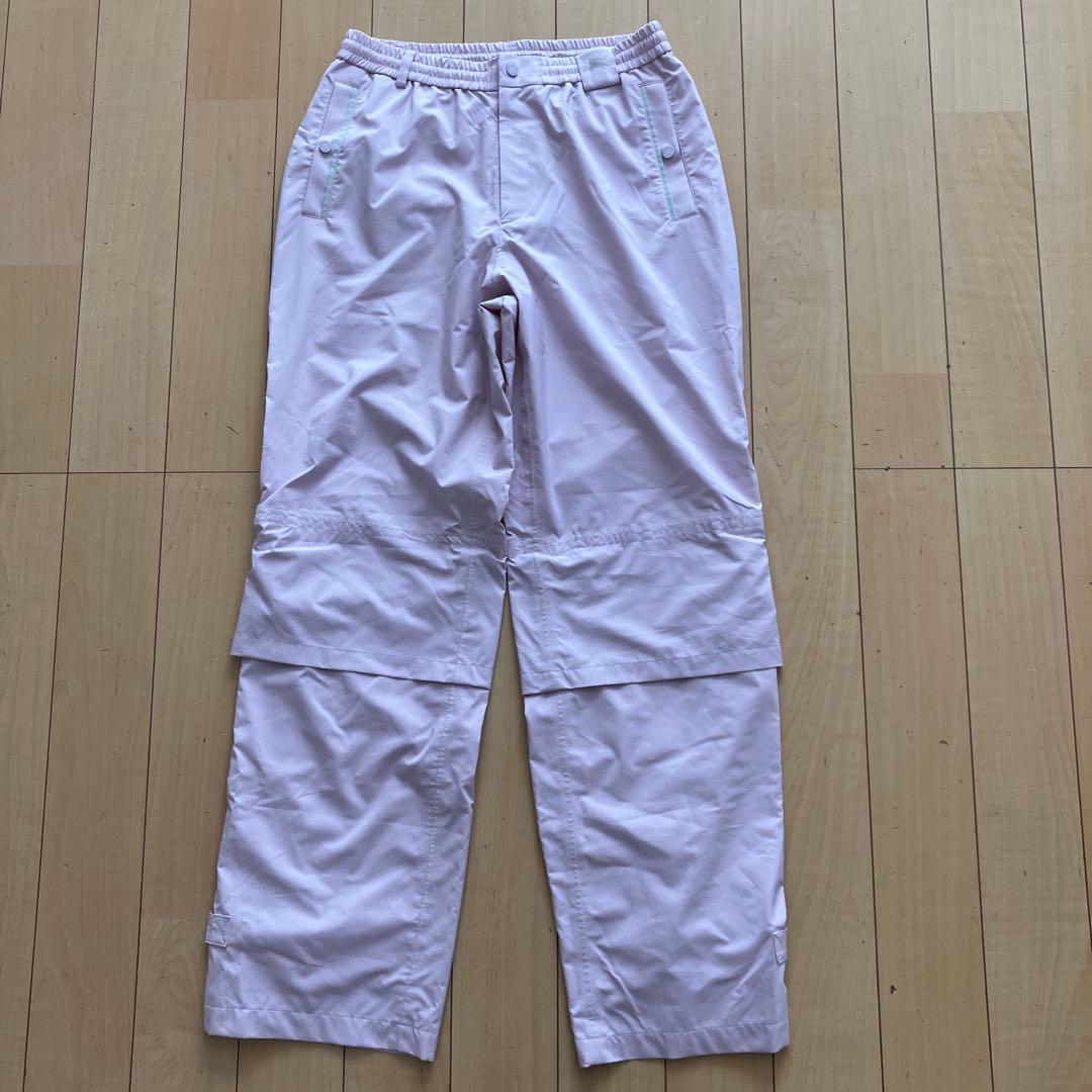 BURBERRYGOLFバーバリーゴルフ　セットアップ　レインウェア　ピンク　L